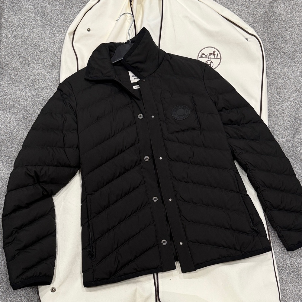 Authentic Hermes puffer jacket,